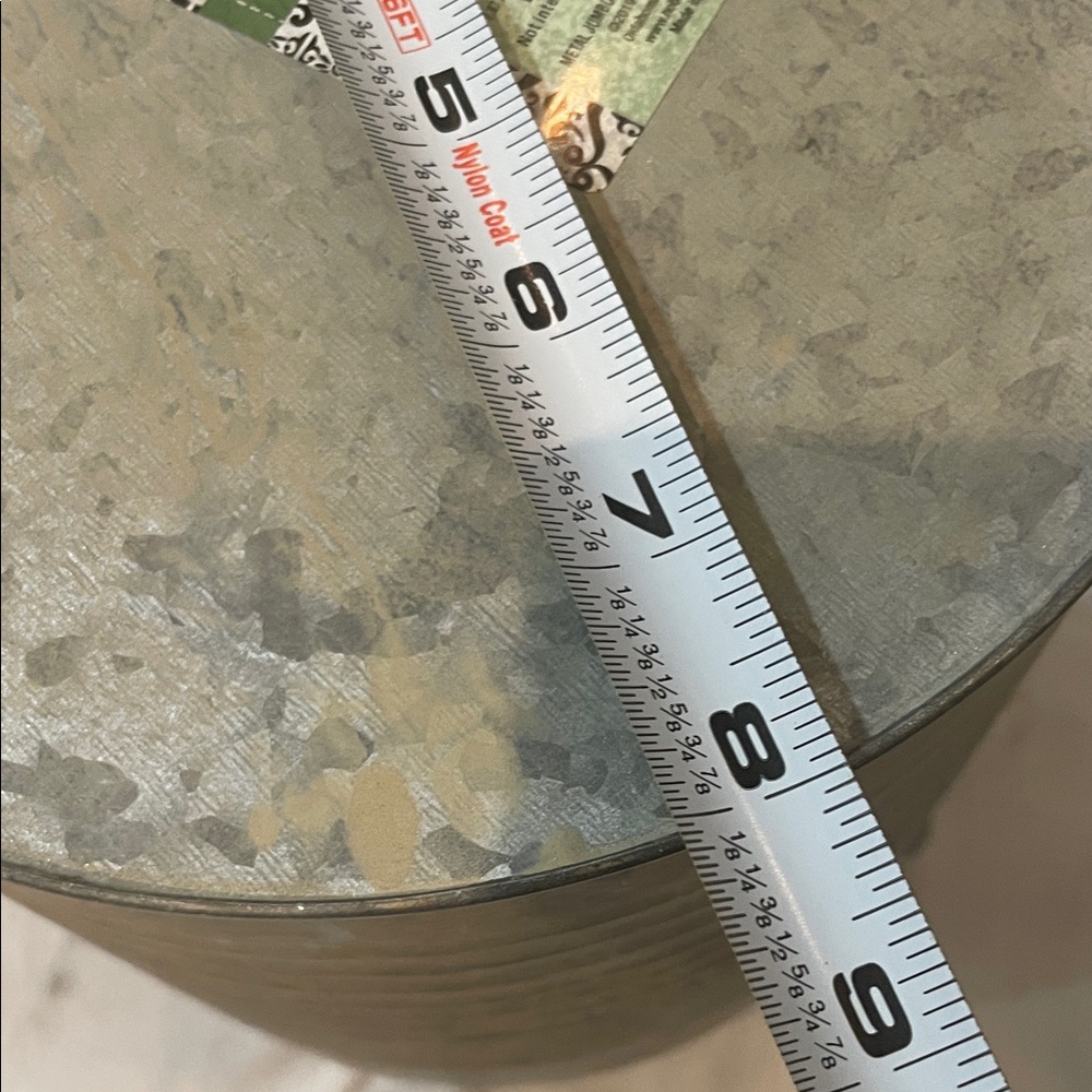 The Spring Shop Rustic Metal Milk Pitcher- Gray - Picture 3 of 4